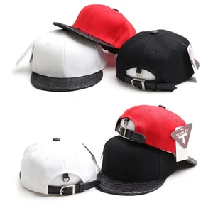52 ~ 54 cm Niños Niños Niños Bebé Color Liso Gorra de Béisbol Hebilla Cinturón Sombreros - Imagen 1 de 9