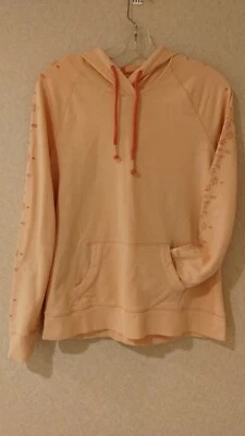 Sonoma Sweatshirt Medium Womens, Light Pink Pullover Hoodie with Pocket - Image 1 of 4