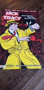2018 SDCC COMIC CON EXCLUSIVE IDW DICK TRACY CLASSIC DETECTIVE CROOKS POSTER - Picture 1 of 1
