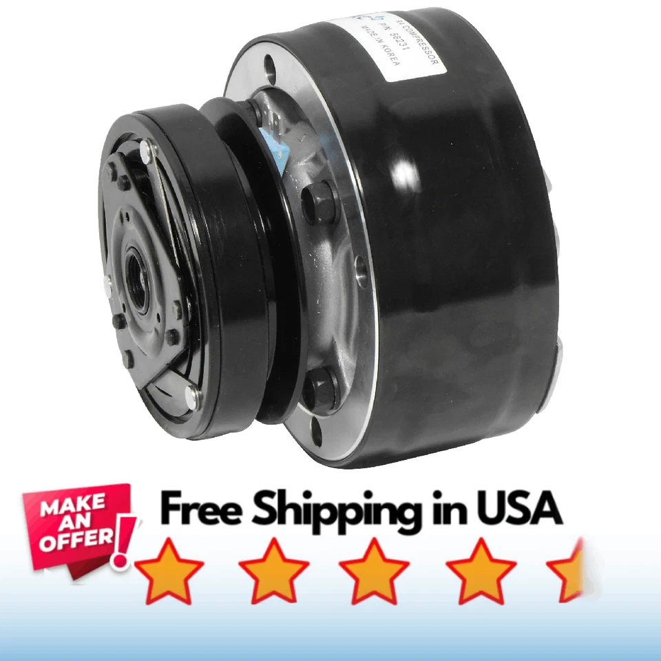 Compressor A/C Fit Buick Century 1980-1984, Buick Electra, Buick Regal 1980-1987 - Image 1 of 1