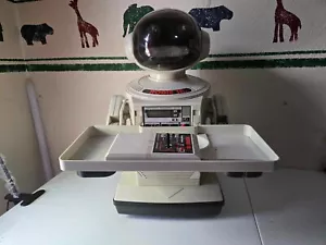 Vintage Robie Sr Radio Shack mit Original Tablett und Fernbedienung UNGETESTET - Bild 1 von 19