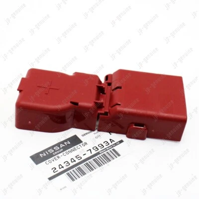 Cubierta de terminal de batería positiva roja OEM NISSAN 350Z INFINITI 24345-7993A Foto 1 de 4