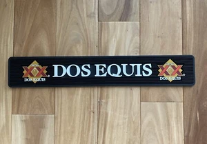 DOS EQUIS BEER BAR RAIL/RUNNER MAT NEW 20.5” Long & 3.24” Wide - Picture 1 of 4