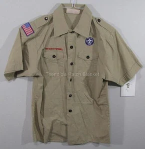 Boy Scout now Scouts BSA Uniform Shirt Size Youth Large SS FREE SHIPPING 076 - Picture 1 of 5