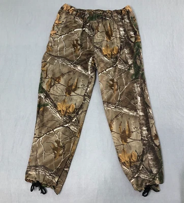Scentlok Pants Men Extra Large Camo Realtree Elastic Drawstring Hunting READ - Image 1 of 4