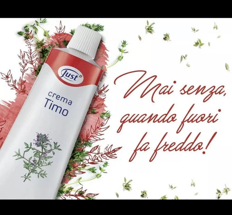 Crema Timo Just 100 Ml antibatterico, antimicrobico e antinfiammatorio