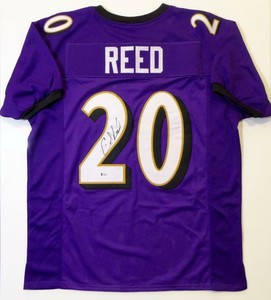 ed reed signed jersey