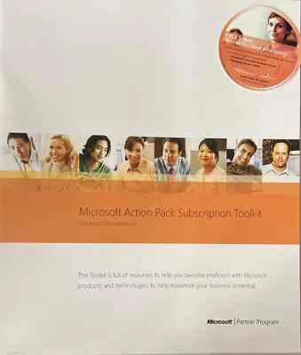 MICROSOFT Action Pack Subscription Toolkit-Partner Program 2005-2008 - Immagine 1 di 3