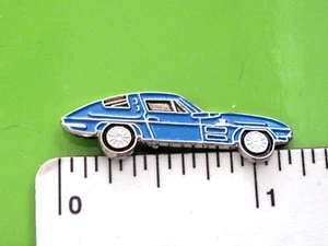 63 1963 CORVETTE - hat pin , lapel pin m tie tac , hatpin GIFT BOXED ga4663 blue - Picture 1 of 5