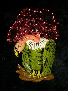 2002 Krewe of Bacchus Vulture Float Bead Mardi Gras Journeys Through Africa - Picture 1 of 2