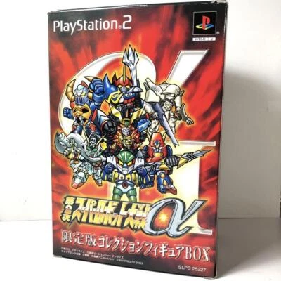 PS2 Game 2nd Super Robot Wars Alpha Limited Edition Collection Figure Box - Image 1 of 4