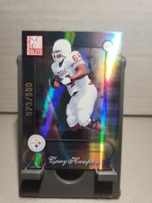 2001 DONRUSS ELITE  /500 CASEY HAMPTON ROOKIE CARD RC STEELERS TEXAS
