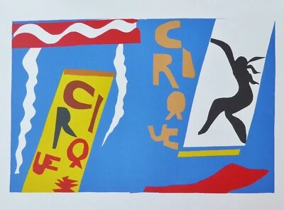 Henri Matisse (1869 - 1954) "Le Cirque" The Circus 限量版平版印刷正品认证 — 第 1/4 张图片