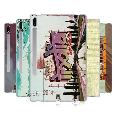 HEAD CASE DESIGNS POSTCARDS SOFT GEL CASE FOR SAMSUNG TABLETS 1 - Image 1 of 4