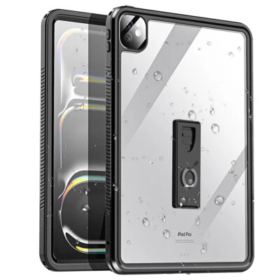 Waterproof Shockproof Underwater Stand Case Cover For Apple iPad Pro M4 11" 2024 - Image 1 of 4