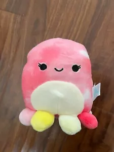 Peluche 5" Orzella il Polpo Squishmallow Arancione Rosa Squadra Sealife Esclusiva - Foto 1 di 2