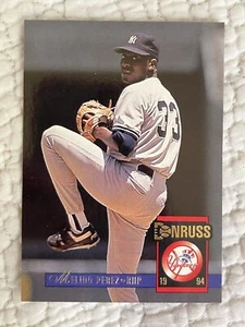 1994 Donruss #476 Melido Perez   New York Yankees Baseball Cards - Picture 1 of 2