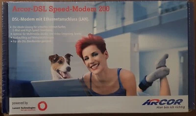 ARCOR-DSL Speed-Modem 200, NEU, OVP. - Bild 1 von 3