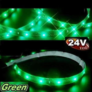 COCHE FURGONETA AUTOBÚS CAMIÓN 15 LED LUZ VERDE 30 CM (Ajuste: 12 voltios / 24 voltios) - Imagen 1 de 3