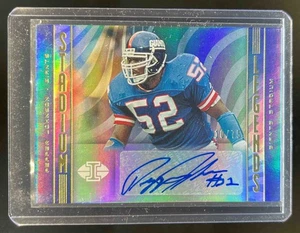 2019 Illusions Pepper Johnson Stadium Legends Auto #10/75 Giants - Picture 1 of 2