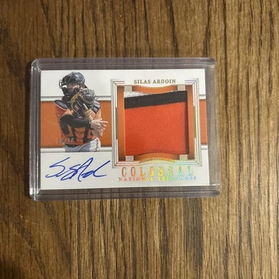 2024 Panini National Treasures Colossal Material /20 Silas Ardoin #CMA-SAR Auto - Image 1 of 2
