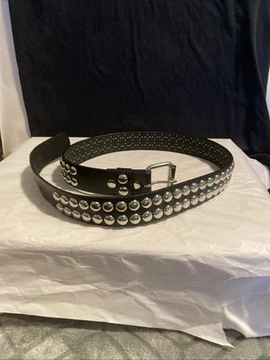 Кожаный ремень моды, Western тяжелый металл, мотоциклиста размер; 38 унисекс - Изображение 1 из 4