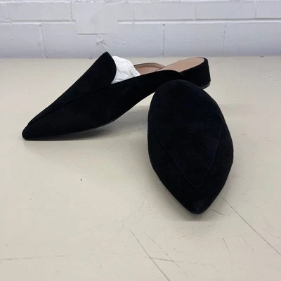 Zapatos informales de gamuza COLE HAAN Piper Mule para mujer talla 10 negros Foto 1 de 4