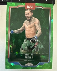2025 Topps Chrome UFC Sapphire - Marlon Vera - Green /75 - Bild 1 von 2