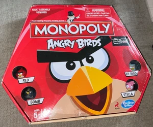 Raro Monopoly Angry Birds Edición Difícil de Encontrar Nuevo Caja Abierta Ver Fotos Piezas Selladas - Imagen 1 de 18