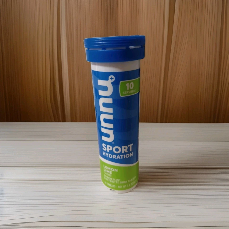  Nuevo NUUN Deporte Hidratación Limón Lima Electrolito Bebida Comprimidos, 10 ct, Exp 7/26 Foto 1 de 1