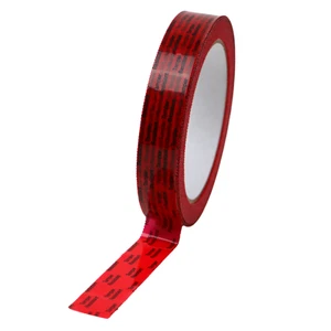 Cinta impresa de seguridad FindTape con bordes dentados: 3/4 pulg. x 72 yardas. (Rojo) - Imagen 1 de 2
