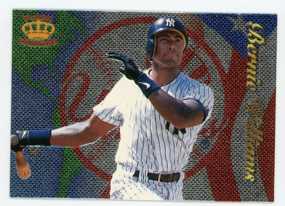 Colección Corona del Pacífico 1998 Bernie Williams Latinos de las Grandes Ligas #28 Foto 1 de 1