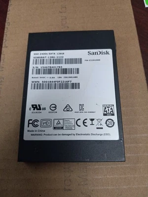 SanDisk Z400s 128GB Internal 2.5" (SD8SBAT-128G-1122) SSD - Image 1 of 4