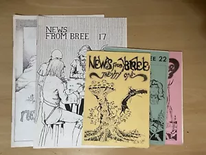 News from Bree #17, 18, 21-23 Hartley Patterson, Dungeons and Dragons RPG zine - Picture 1 of 11