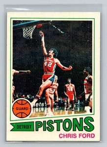 1977-78 Topps #121 Chris Ford Detroit Pistons Basketball Card