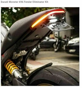 DUCATI 696 796 1100 MONSTER FENDER ELIMINATOR KIT NRC NEW RAGE CYCLES - Bild 1 von 10