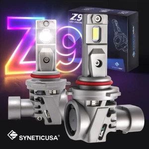 SYNETICUSA 9005 HB3 LED Headlight Kit Bulb 6000K White High Beam Light - Picture 1 of 11