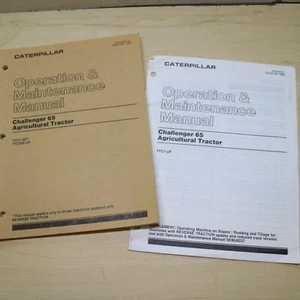 CATERPILLAR Challenger 65 Tractor Owner Operator Maintenance Manual crawler book - Picture 1 of 9