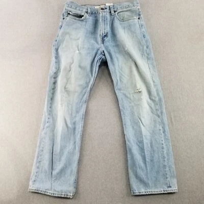 Gap Jeans Men's Jeans Size 33X30 Easy Fit 100% Cotton Distressed (see photos) - Image 1 of 4