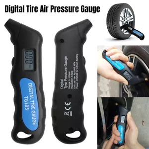 Mini Digital Tyre Air Pressure Gauge PSI with LCD Display for Car Van Motorcycle - Picture 1 of 10