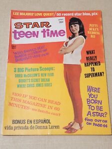 STAR TEEN TIME Magazine April 1965 Teenage Pop Culture Patty Duke Superman VTG