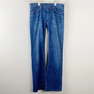 Pantalones de mezclilla Citizens of Humanity Kelly bota baja para mujer talla 27 corte bota lavado medio - Imagen 1 de 6