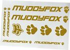 Muddy Fox x 10. Bike Stickers Frame Fork Vinyl Decals Mountain Bike