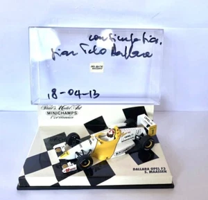 MINICHAMPS DALLARA OPEL F3 S.MAASSEN ANNO 1994 AUTOGRAFATA Scala 1/43 - Foto 1 di 8