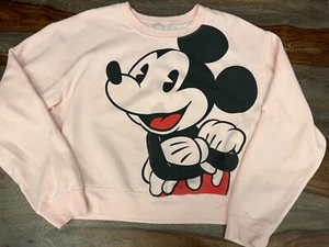 Girls Mickey Mouse Disney Sweatshirt Crewneck Size XXL Walt Disney Disneyland - Picture 1 of 4