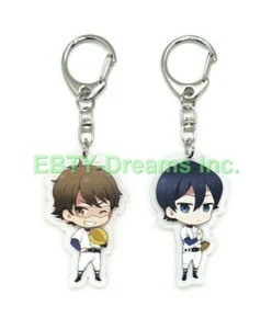 Set of 2 Ace Of Diamond Acrylic Keychain Kazuya Miyuki, Satoru Furuya - Bild 1 von 2