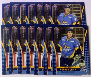 CONNOR CRISP 14 ct lot 2017-18 Choice Toledo Walleye EX/VG - Picture 1 of 1