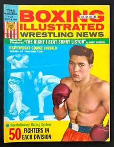 Boxing Illustrated Wrestling News, Boxing Magazine, January, 1964 - Picture 1 of 2