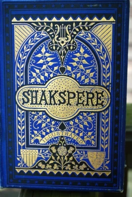 RARE 1874 Hardcover Book WORKS OF WILLIAM SHAKSPERE [Shakespeare] Charles Knight - Image 1 of 4