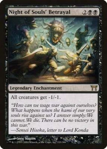 Magic The Gathering MTG NIGHT OF SOULS' BETRAYAL Champions of Kamigawa NM - Picture 1 of 1
